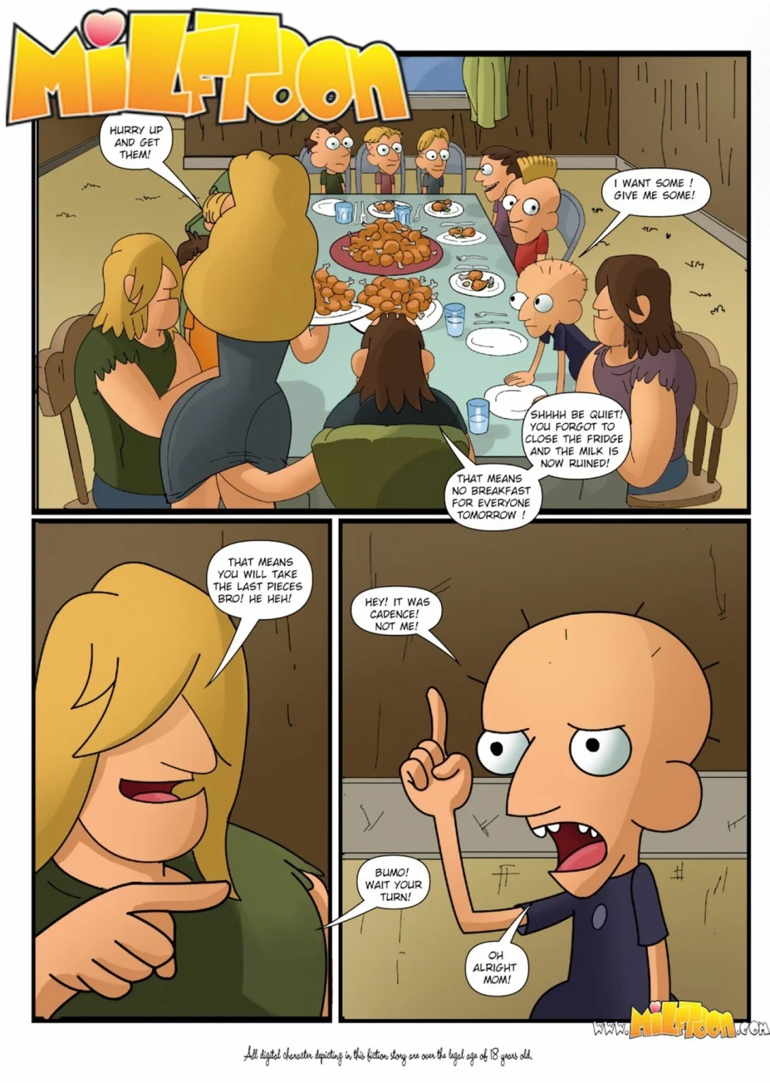 Cadence 3 porn comic picture 1