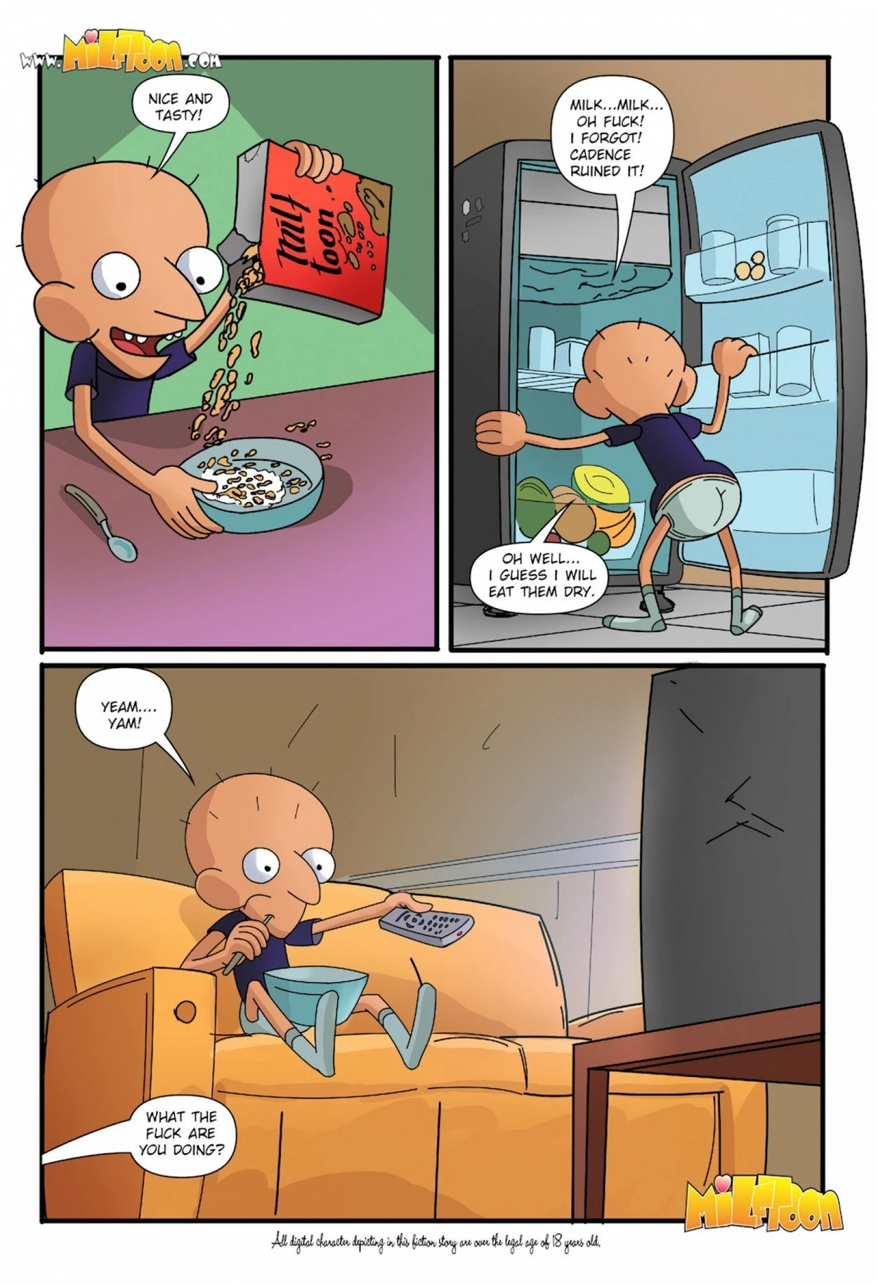 Cadence 3 porn comic picture 4