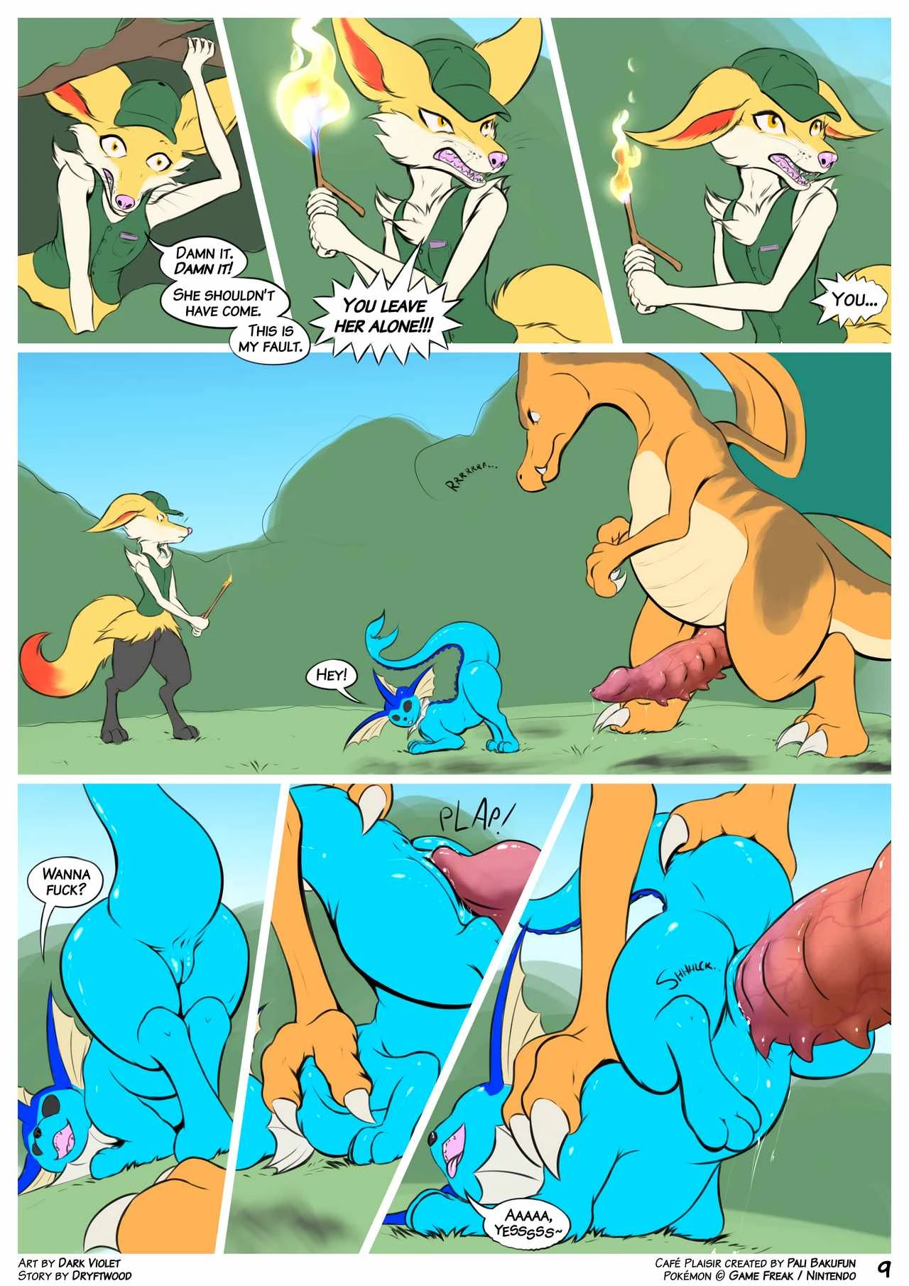 Cafe Plaisir - Dowsing Flames porn comic picture 10