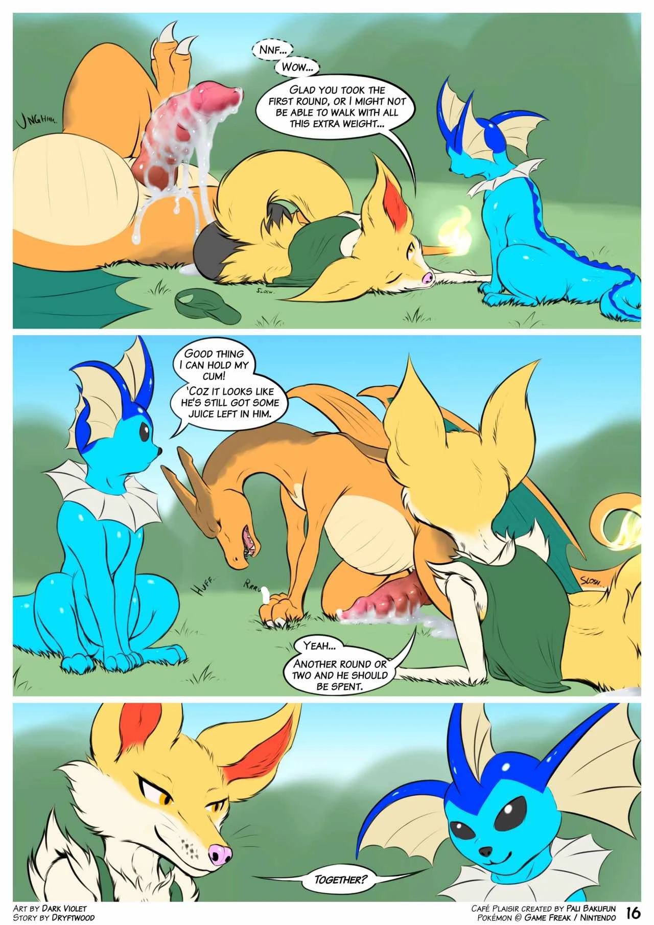 Cafe Plaisir - Dowsing Flames porn comic picture 17