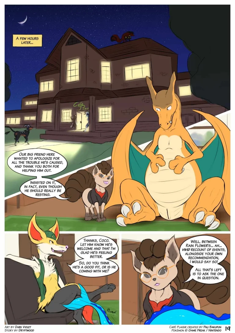 Cafe Plaisir - Dowsing Flames porn comic picture 20
