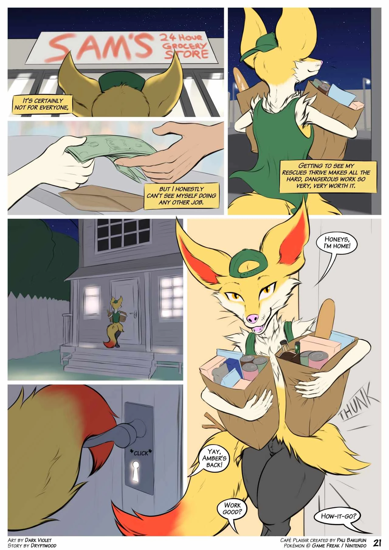 Cafe Plaisir - Dowsing Flames porn comic picture 22