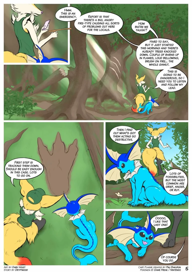Cafe Plaisir - Dowsing Flames porn comic picture 6