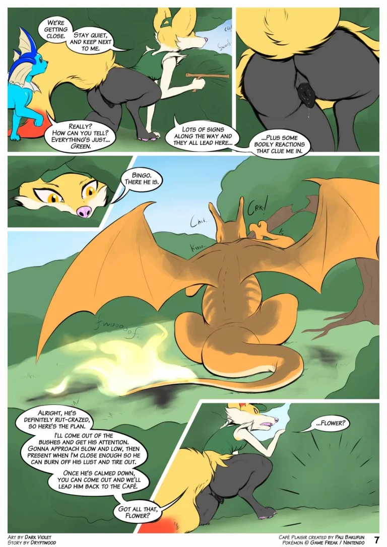 Cafe Plaisir - Dowsing Flames porn comic picture 8