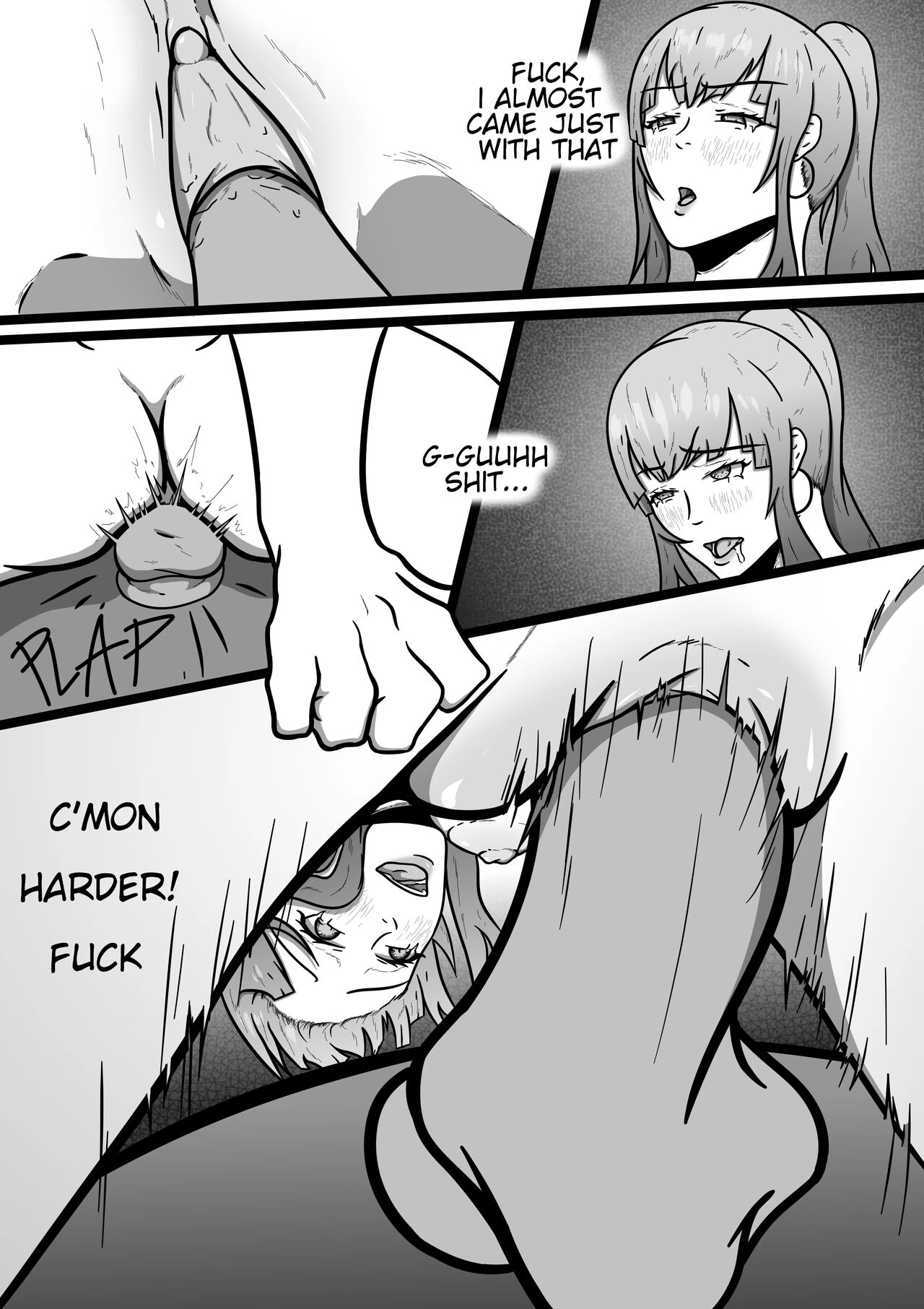 Calli's stress relief porn comic picture 11