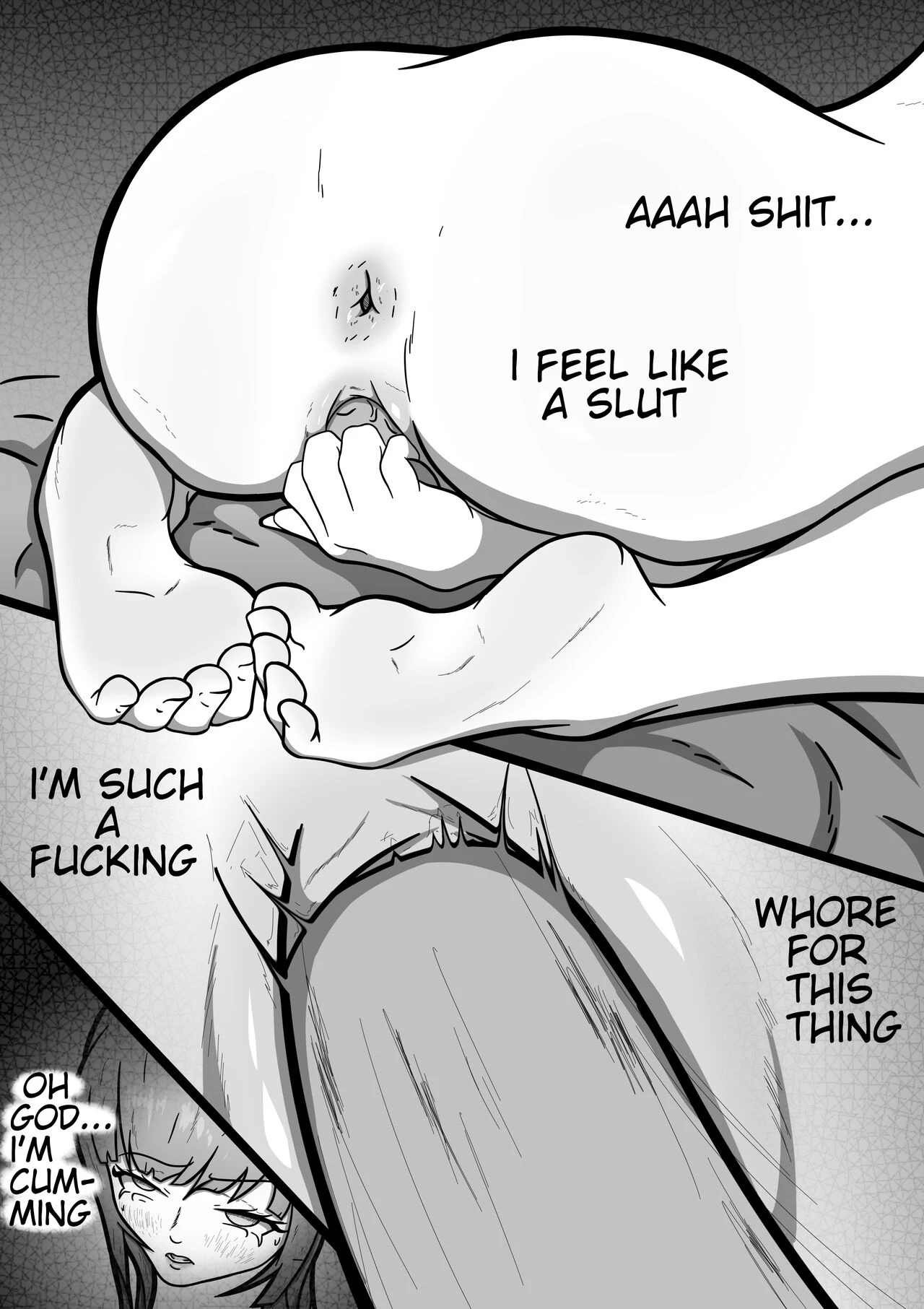 Calli's stress relief porn comic picture 17