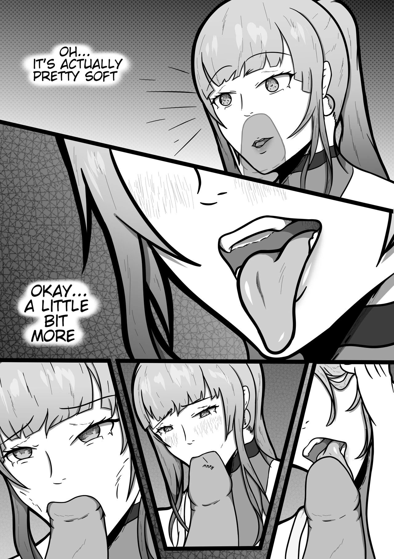 Calli's stress relief porn comic picture 7