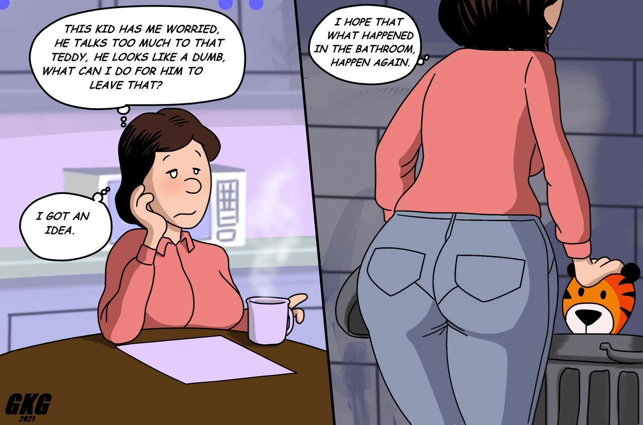 Calvin and Mom porn comic picture 23