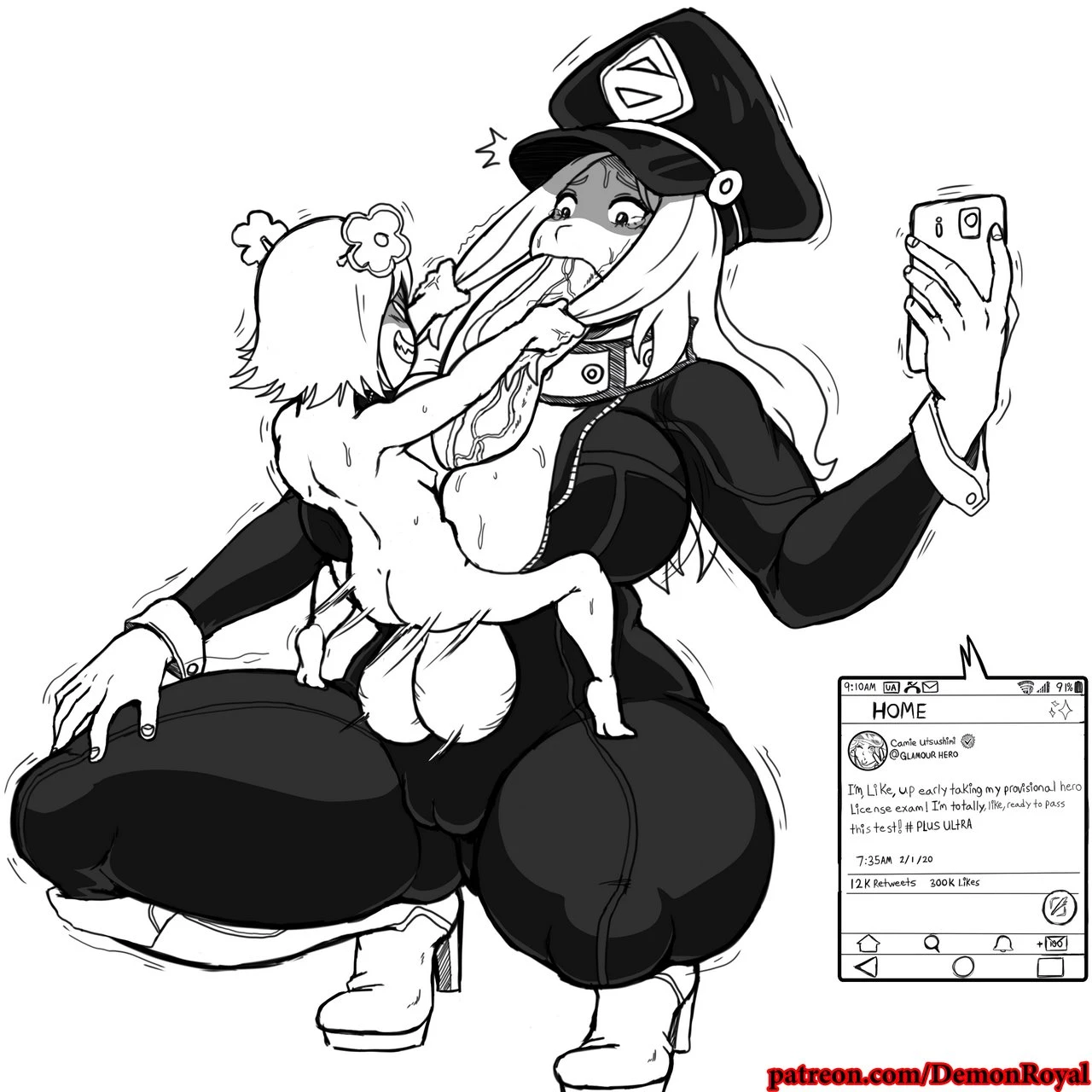 Camie's Exam porn comic picture 3