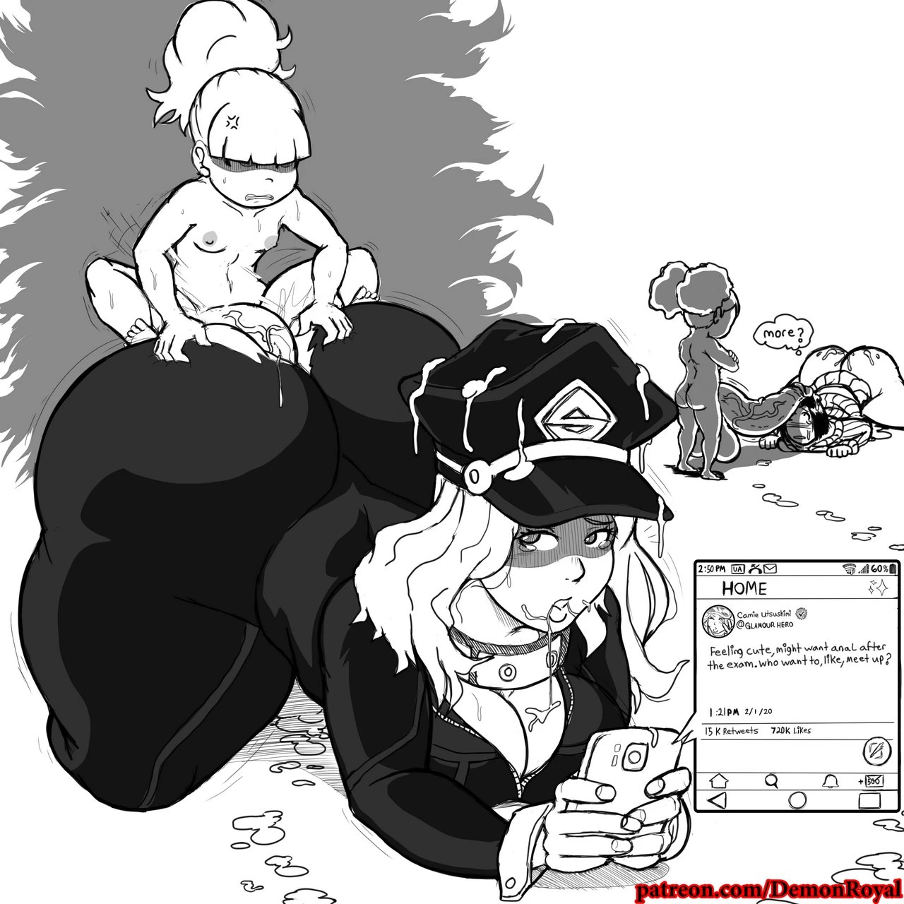 Camie's Exam porn comic picture 5