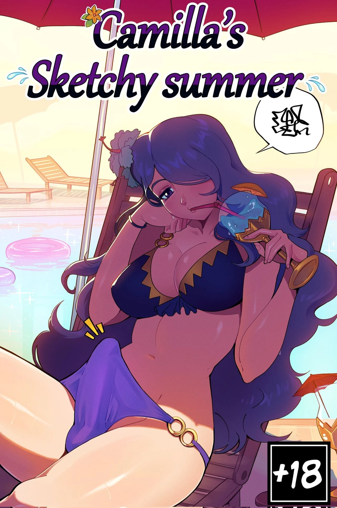 Camilla's Sketchy Summer porn comic picture 1
