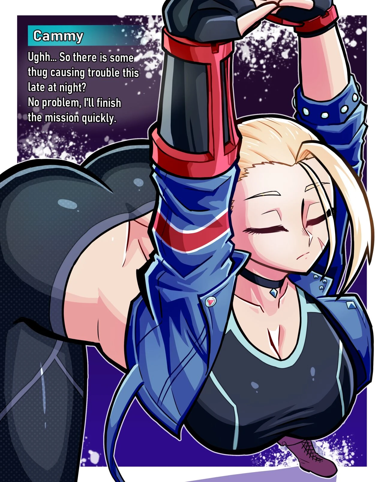 Cammy porn comic picture 1