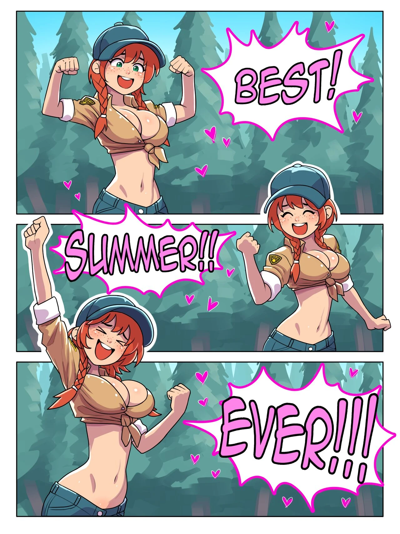 Camp Councilor Reunion porn comic picture 3