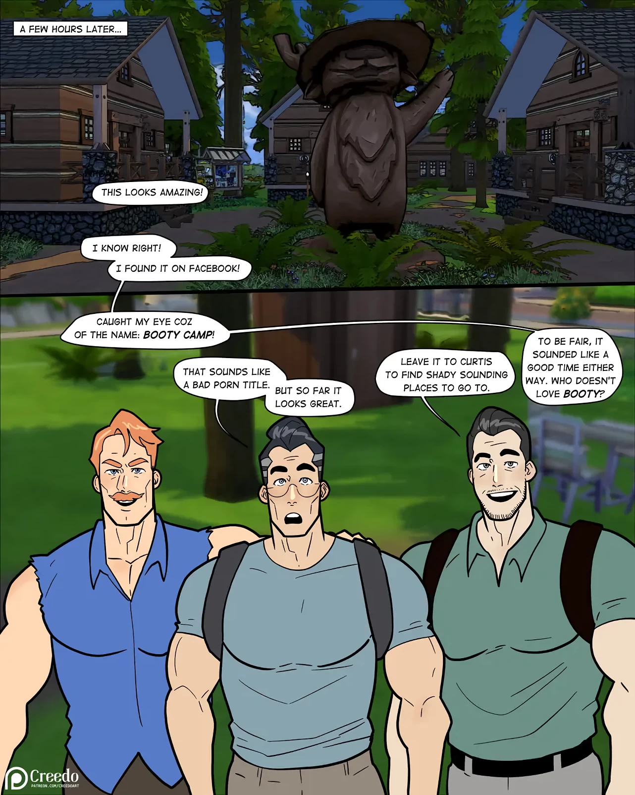 Camp daddy porn comic picture 4