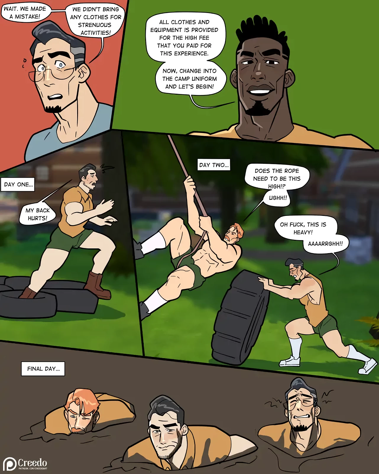 Camp daddy porn comic picture 6
