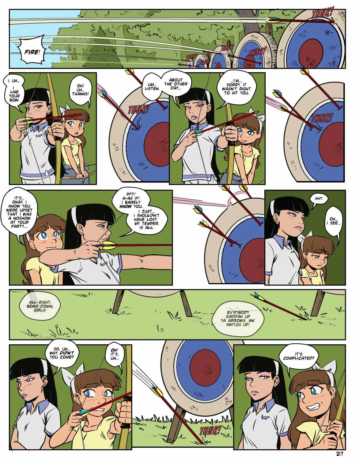 Camp Sherwood 11 porn comic picture 9