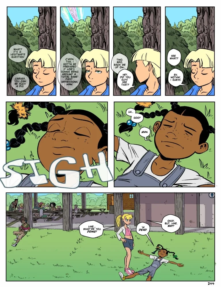 Camp Sherwood Ch. 12: Making the rounds porn comic picture 19