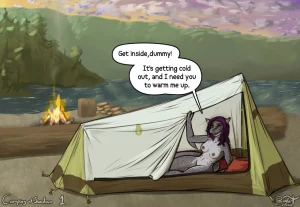 Camping at Sundown porn comic picture 1