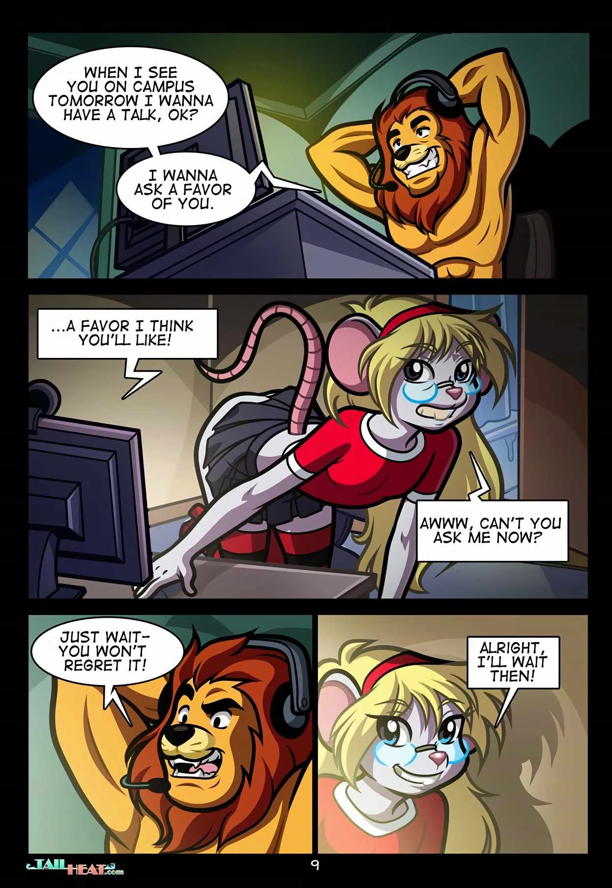 Camwhore porn comic picture 10