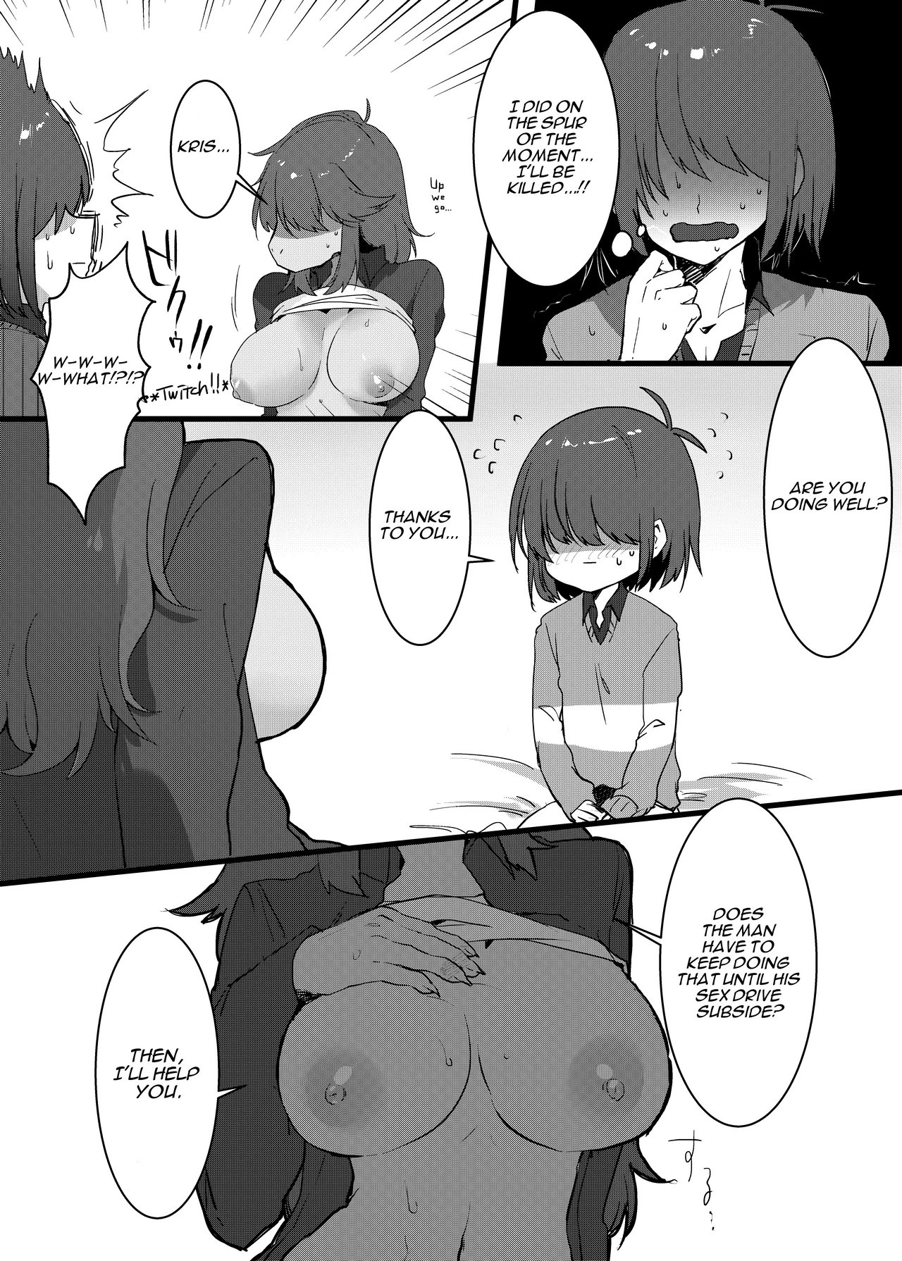 Can a human and a monster make a baby? (Uncensored?) porn comic picture 15