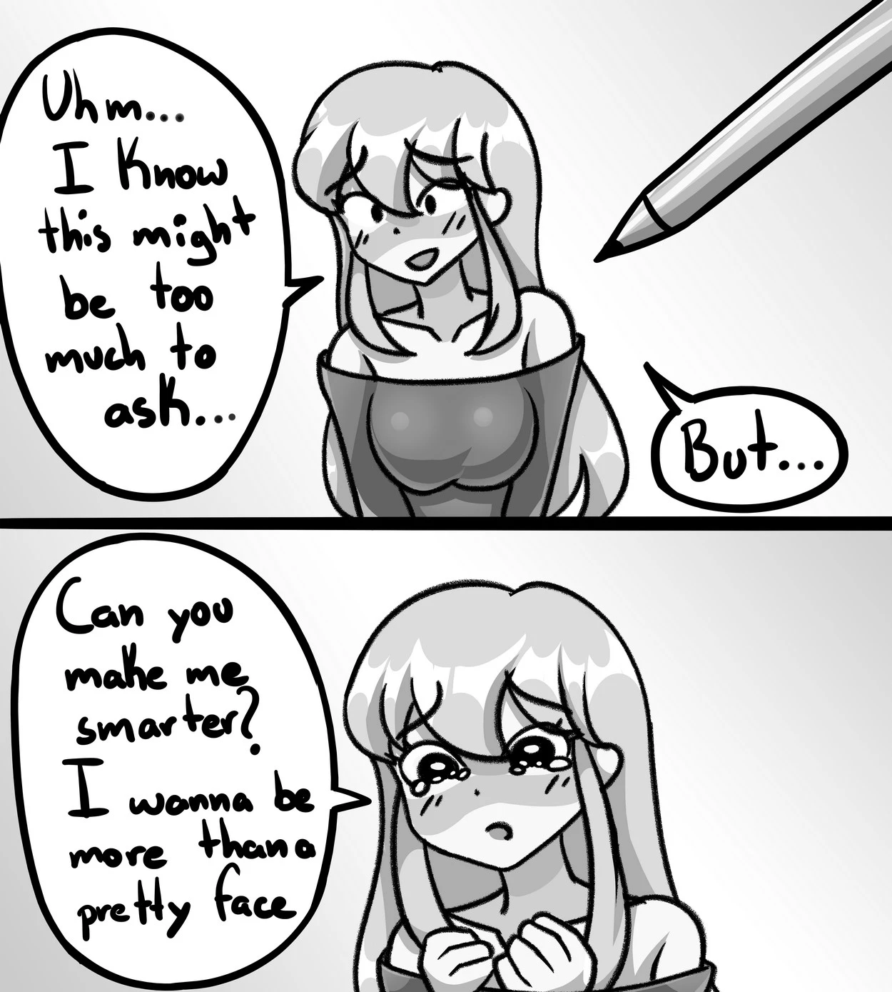Can I Be Drawn Better? porn comic picture 3