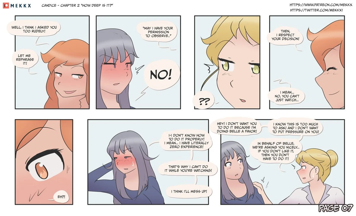 Candice 2 porn comic picture 9