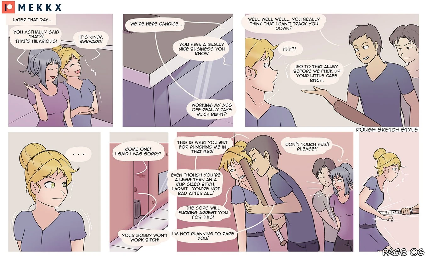 Candice porn comic picture 7