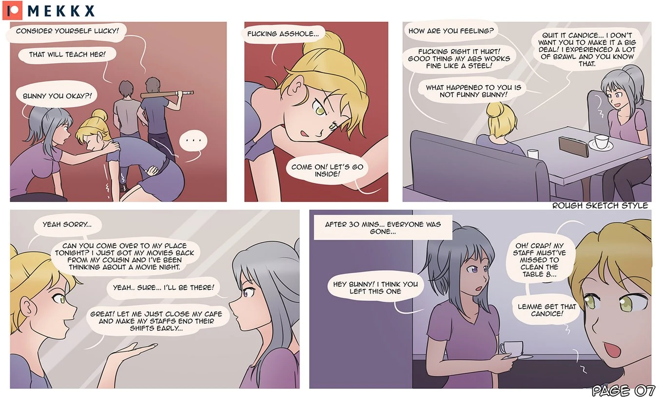 Candice porn comic picture 8