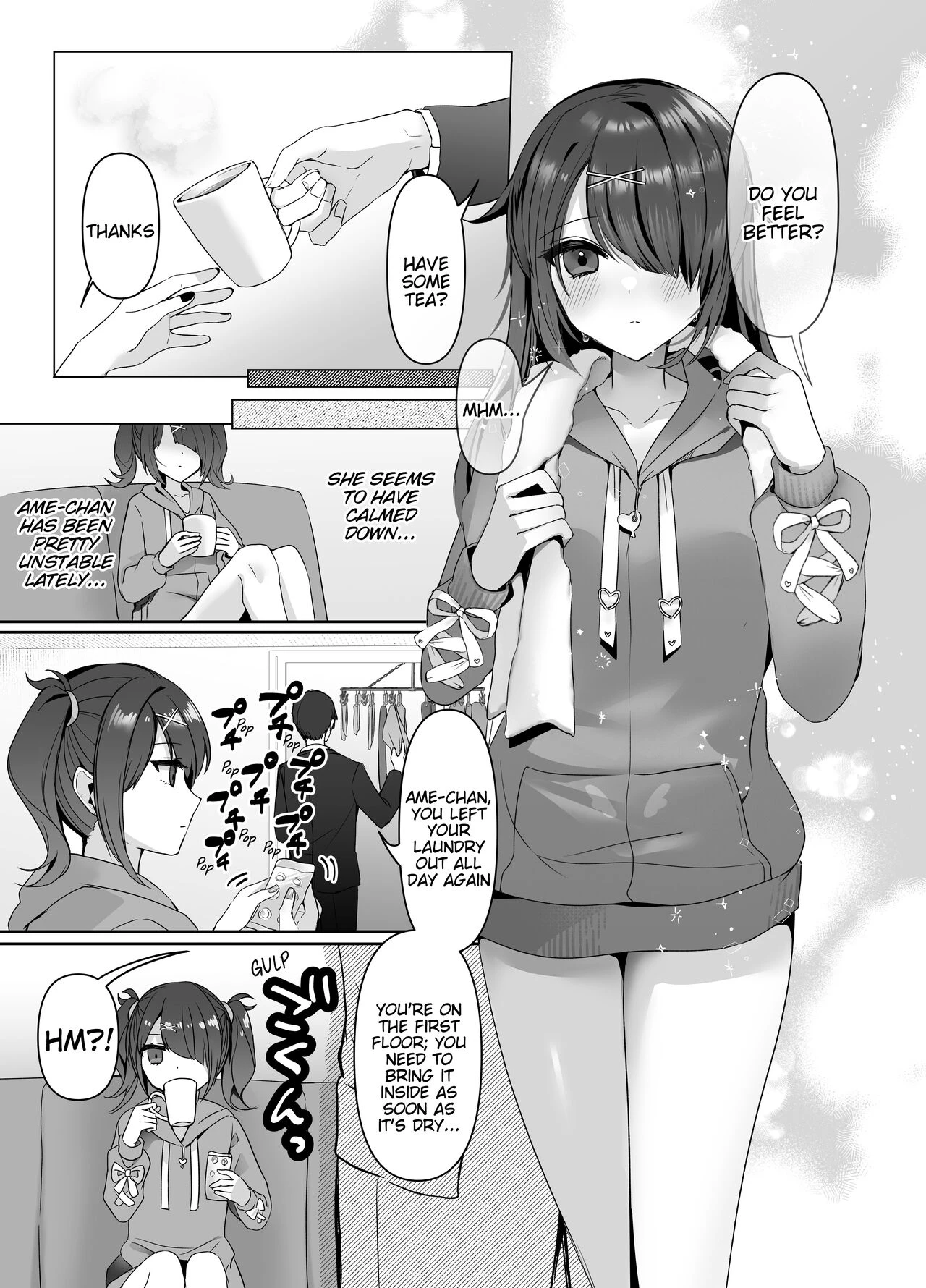 Can't Resist Ame-chan | Boku wa Ame-chan ni Sakaraenai porn comic picture 4