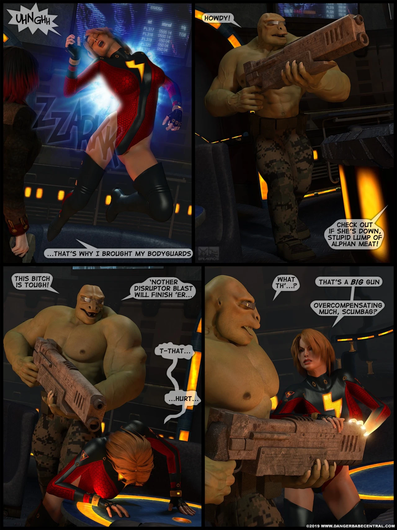 Captain Wonder porn comic picture 9