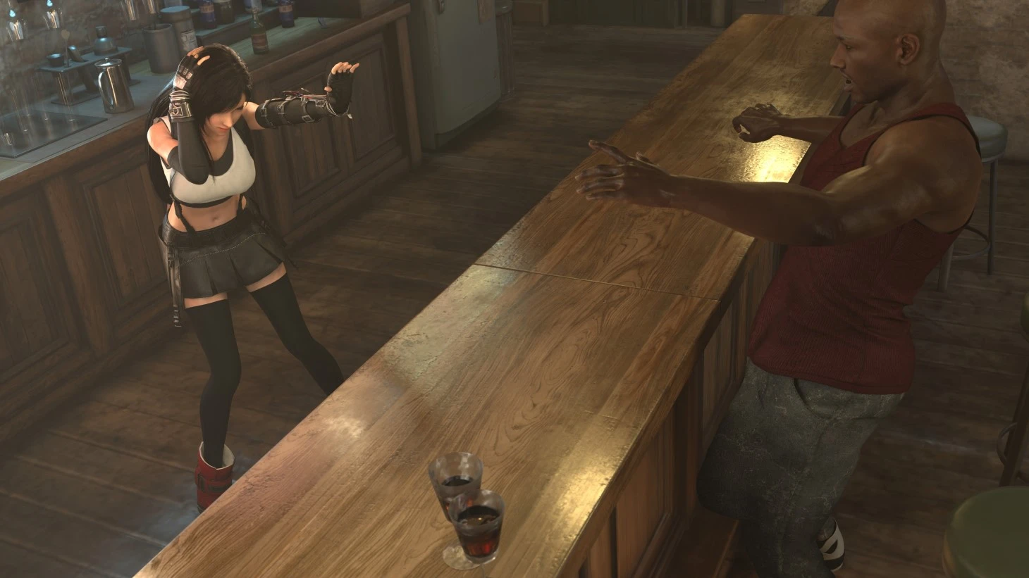 Careless night porn comic picture 14