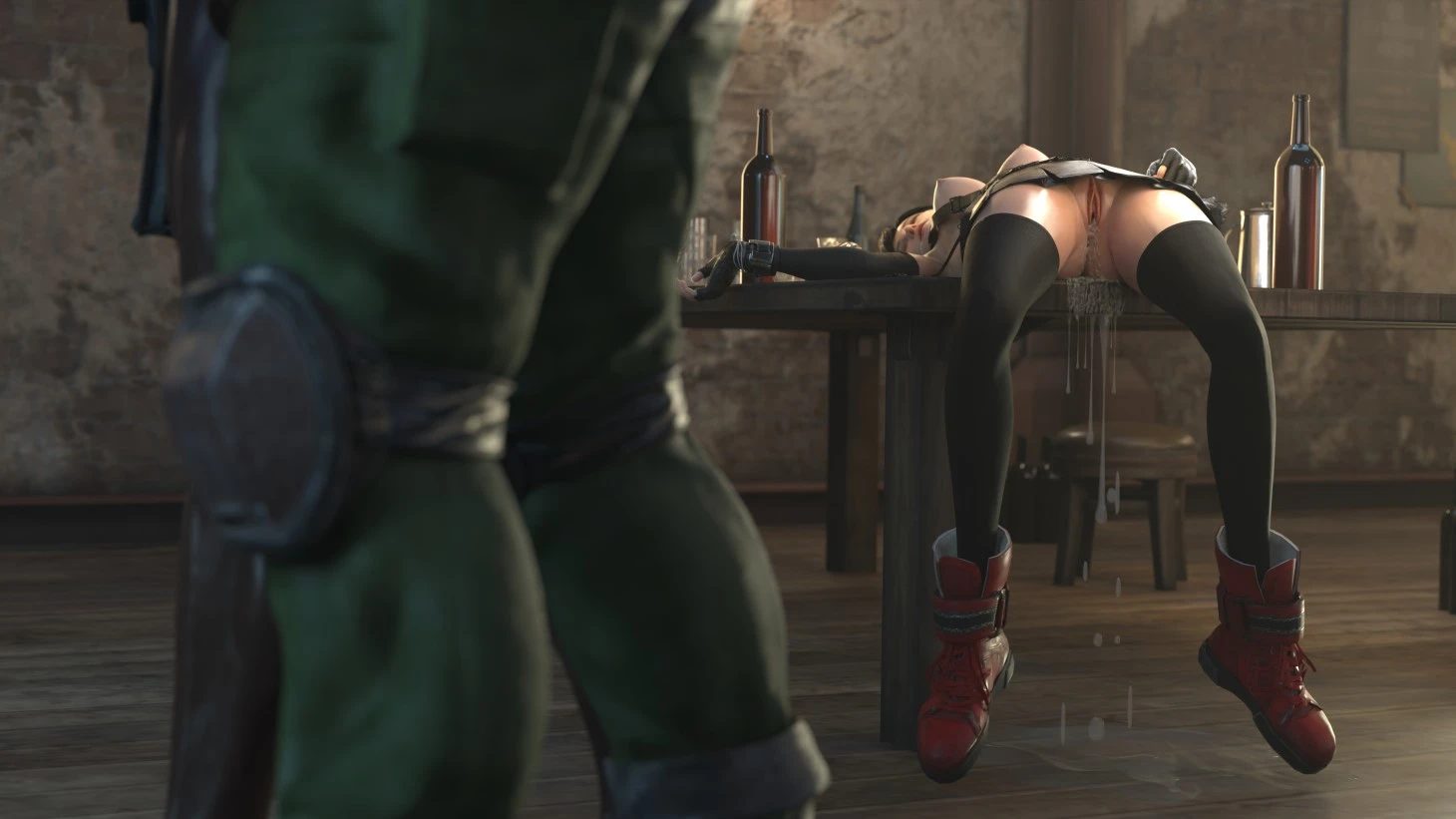 Careless night porn comic picture 70