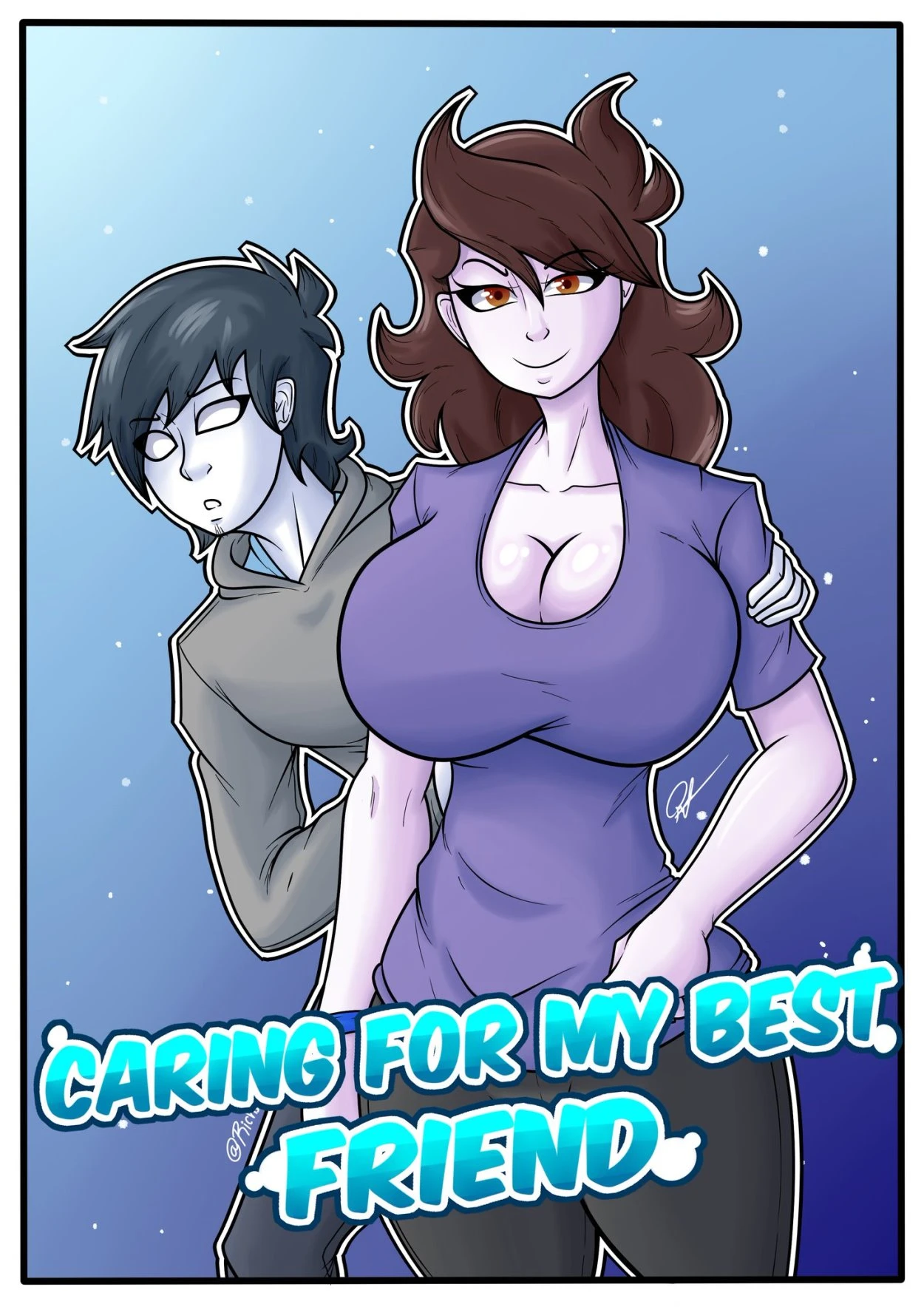 Caring For My Best Friend porn comic picture 1