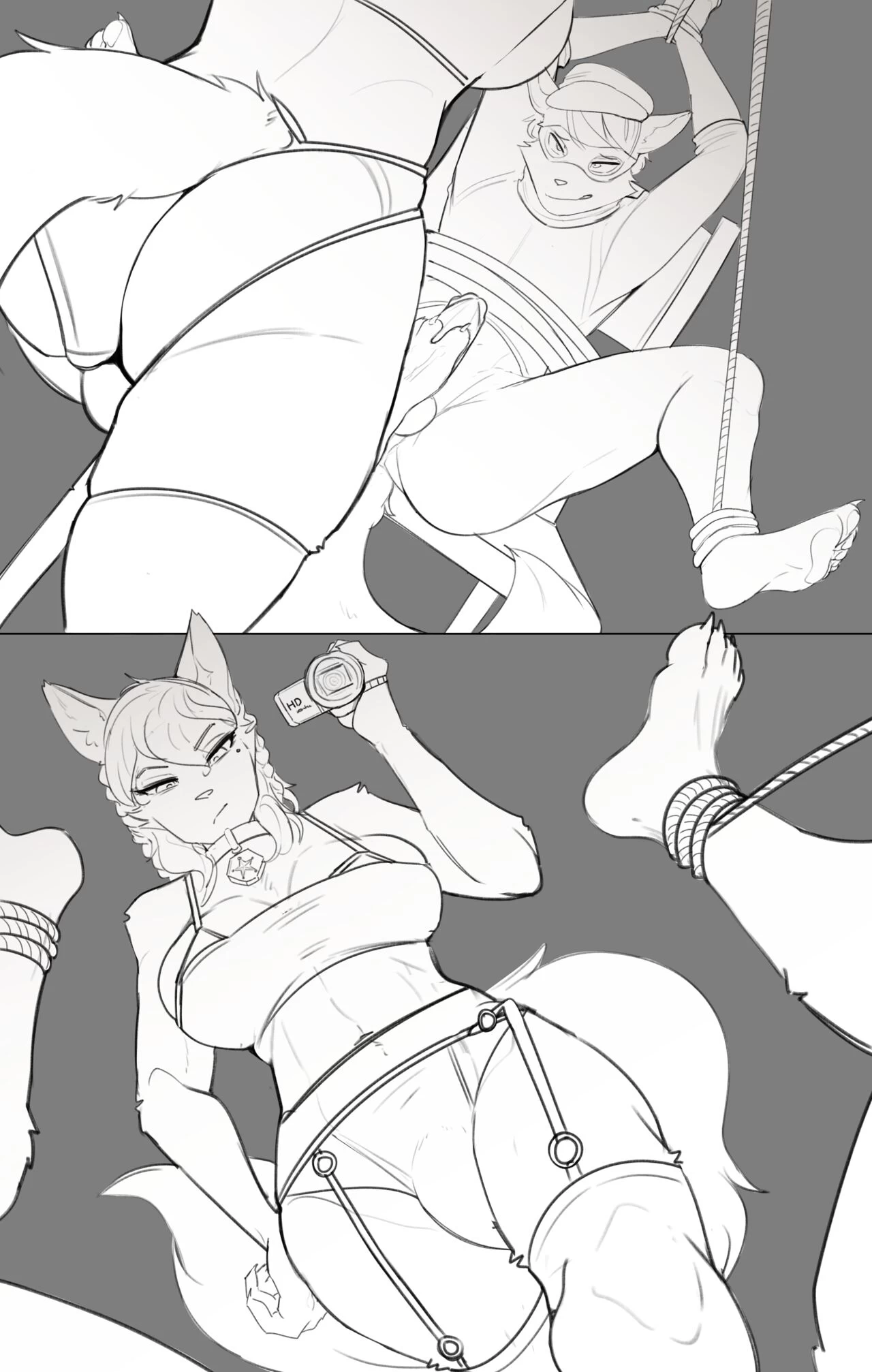 Carmelita x Sly porn comic picture 8