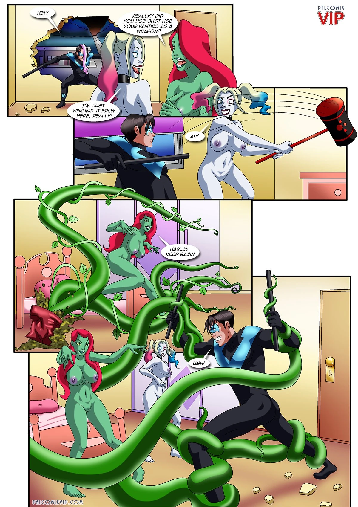 Carzy honeymoon porn comic picture 9