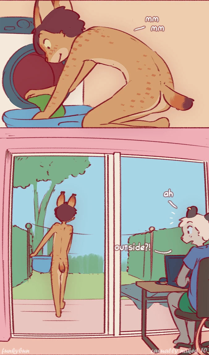 Casually naked porn comic picture 10