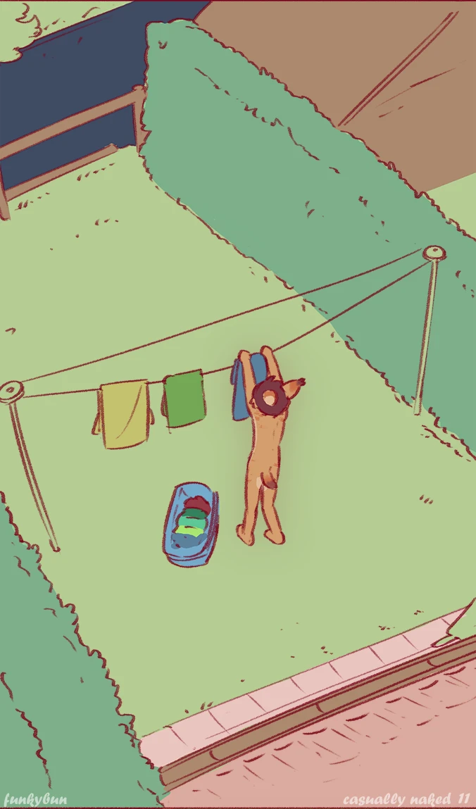 Casually naked porn comic picture 11