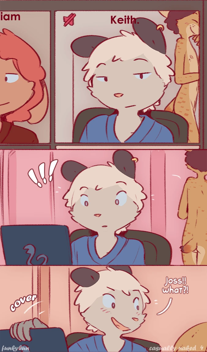 Casually naked porn comic picture 4