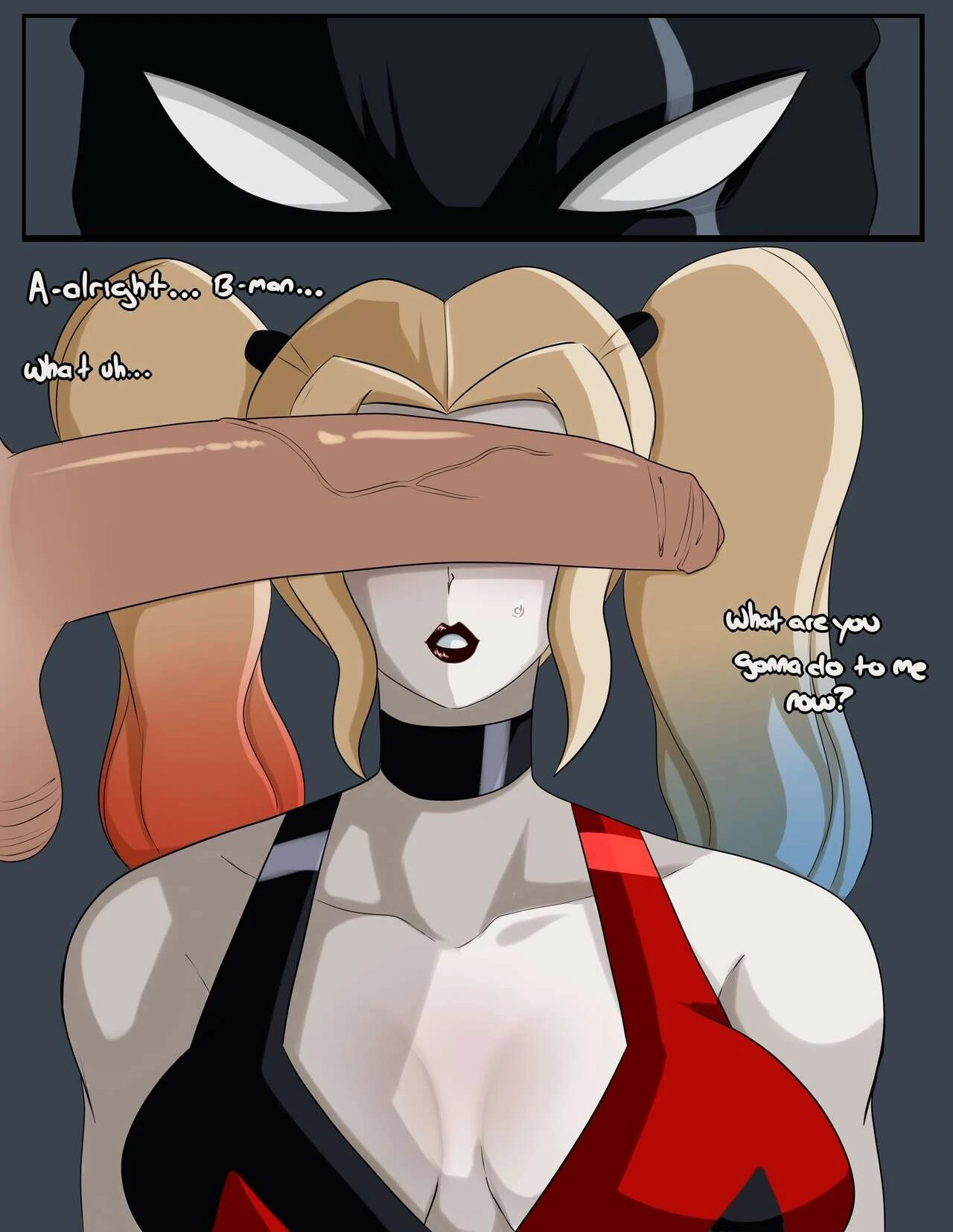Catching Harley porn comic picture 1