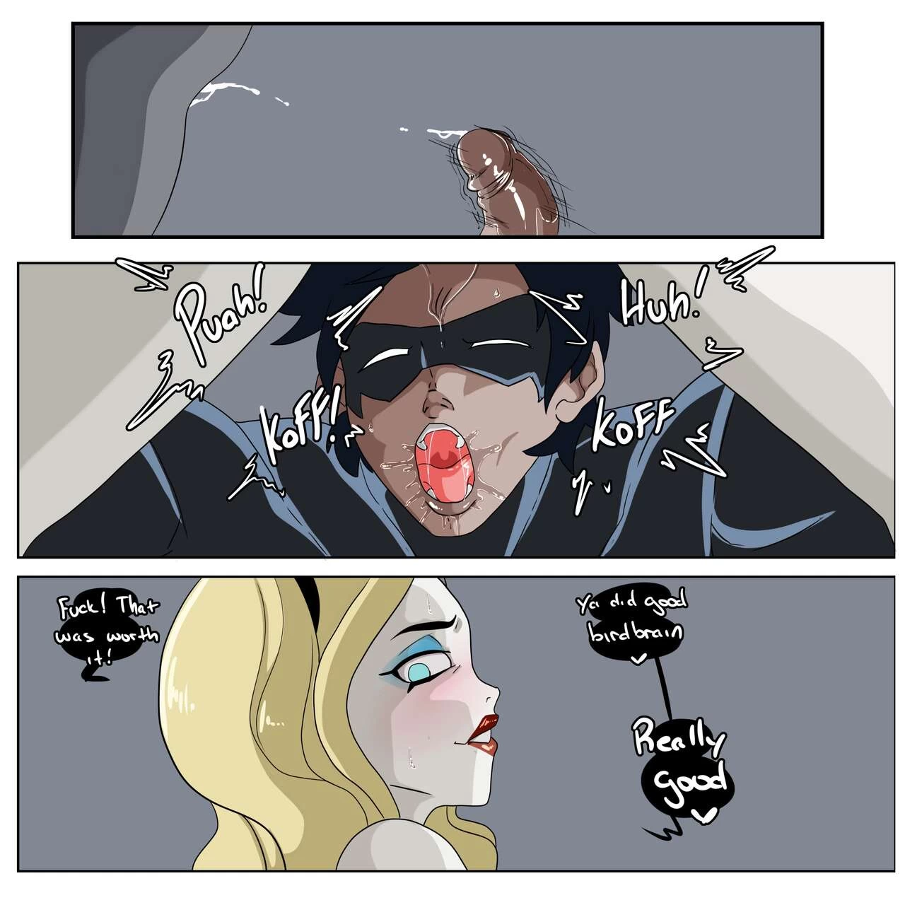 Catching Harley porn comic picture 19