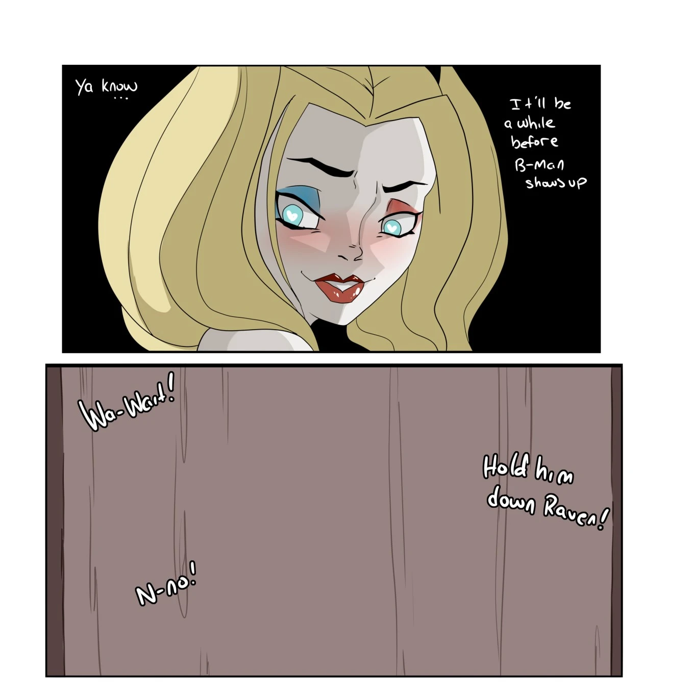 Catching Harley porn comic picture 20