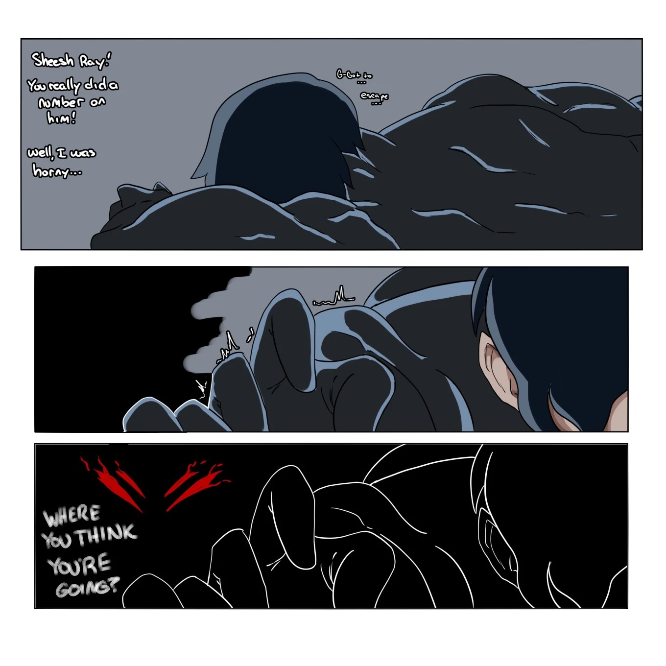 Catching Harley porn comic picture 24