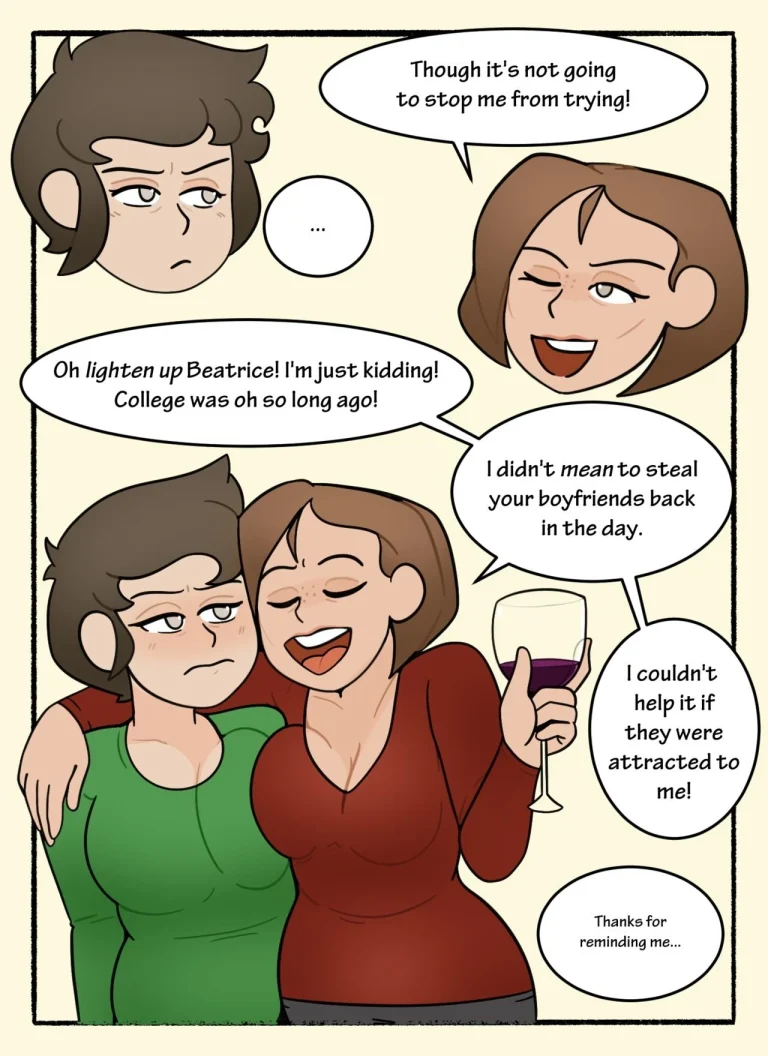 Cathie's Surprise Visit porn comic picture 10