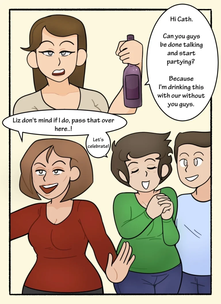 Cathie's Surprise Visit porn comic picture 11