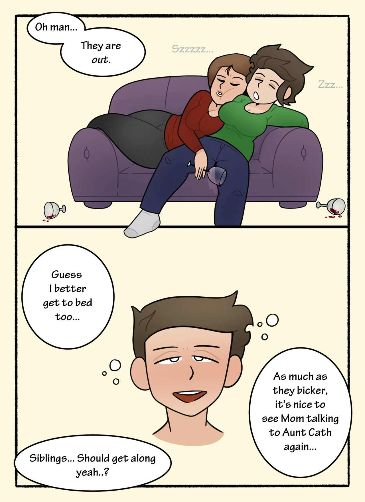 Cathie's Surprise Visit porn comic picture 13