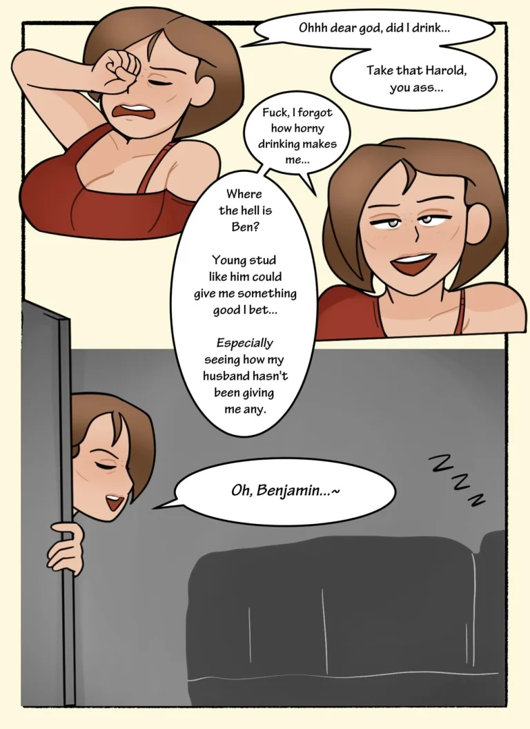 Cathie's Surprise Visit porn comic picture 14