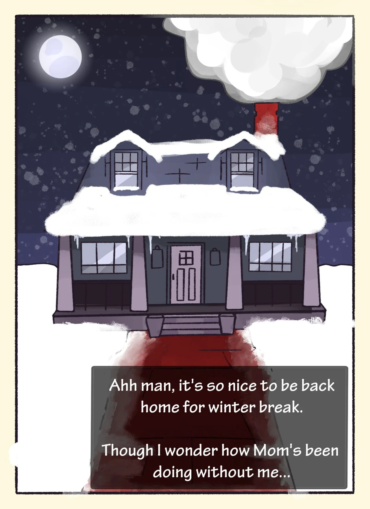 Cathie's Surprise Visit porn comic picture 2