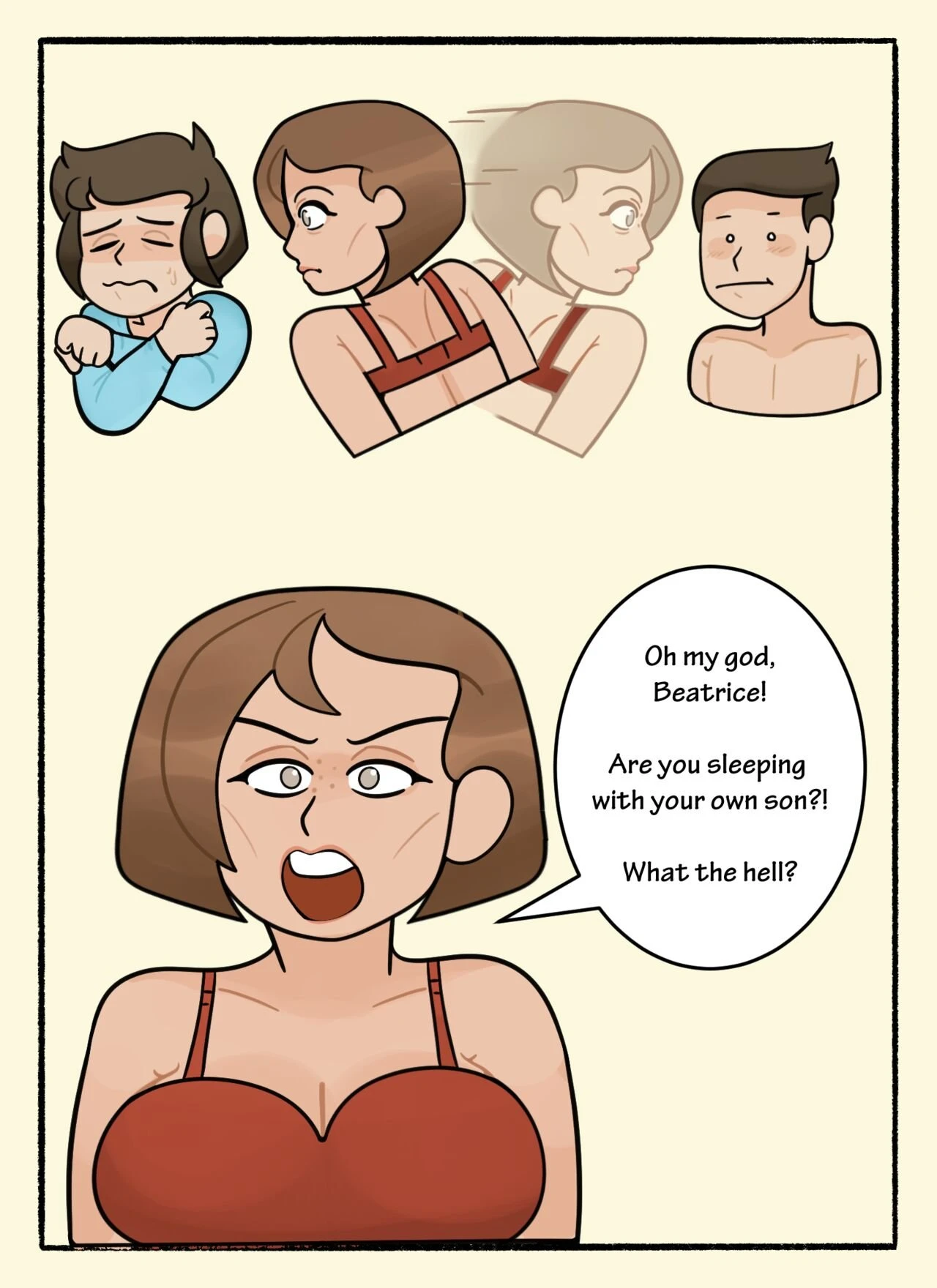 Cathie's Surprise Visit porn comic picture 22