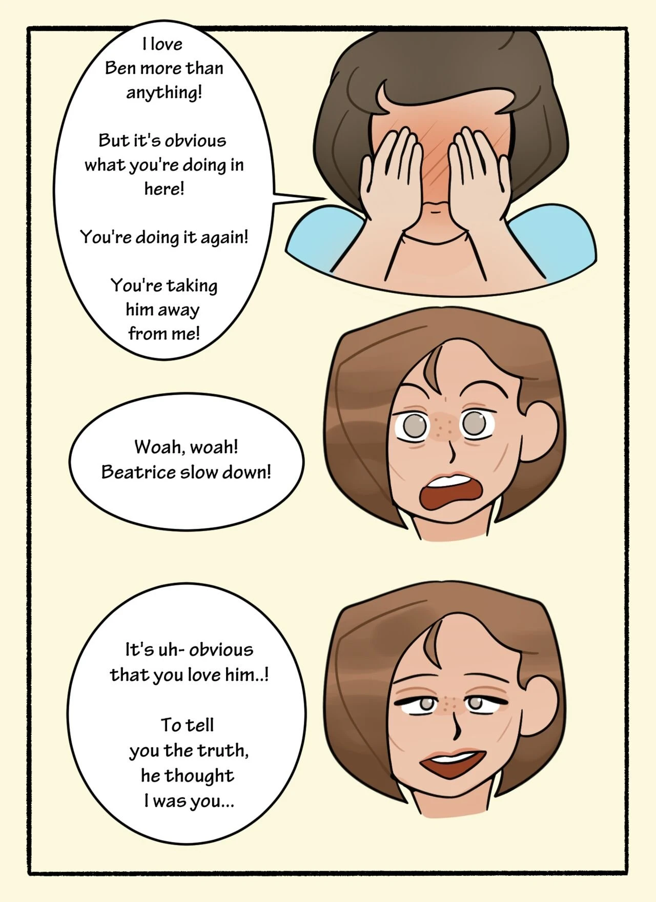 Cathie's Surprise Visit porn comic picture 23