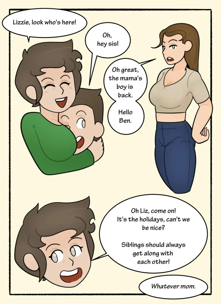 Cathie's Surprise Visit porn comic picture 4